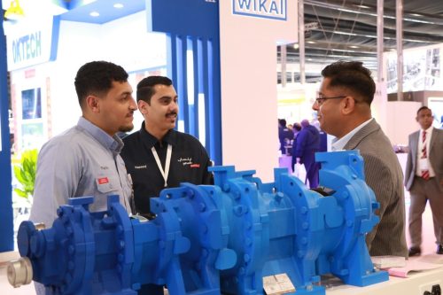 Engineering dialogue around Kobelco compressors at Zentech exhibit
